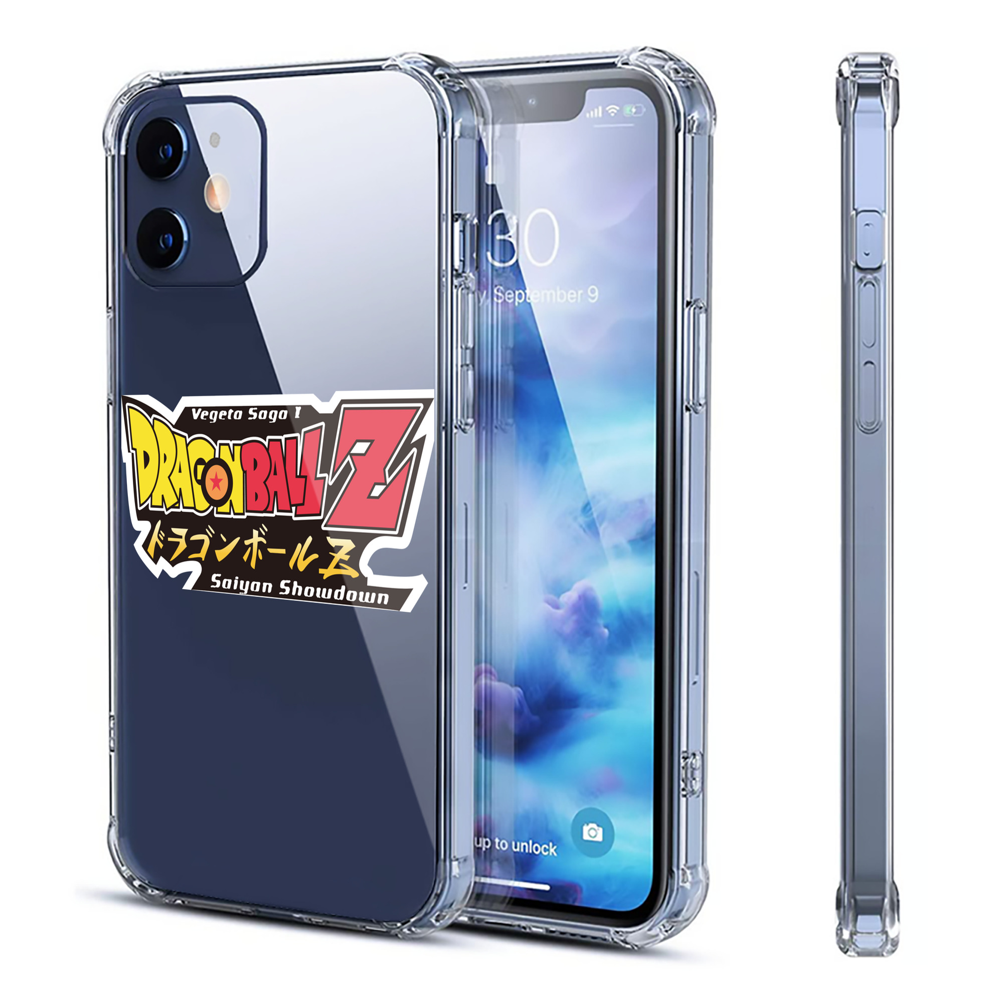 （画像用） ドラゴンボール DRAGON BALL 【iPhone 12シリーズ対応】透明スマホケース（クリアソフトケース）